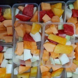 Cut Fruit Bento